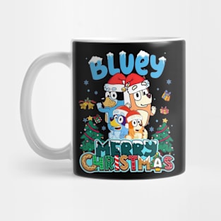 bluey merry christmas Mug